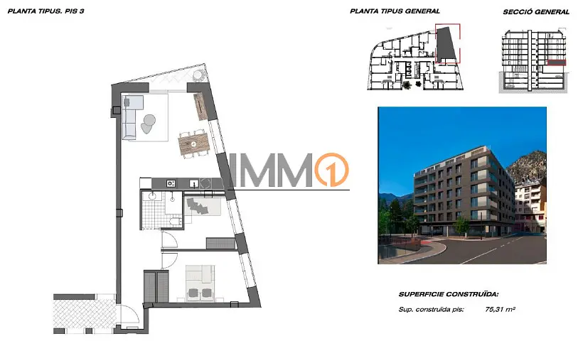 En venda nova promoció de pisos a Andorra la Vel - Thumbnail 3