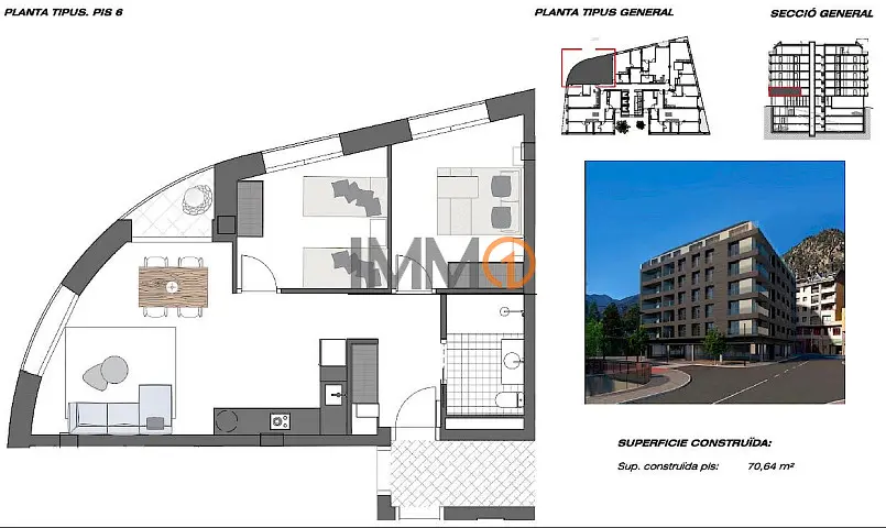 En venda nova promoció de pisos a Andorra la Vel - Thumbnail 6