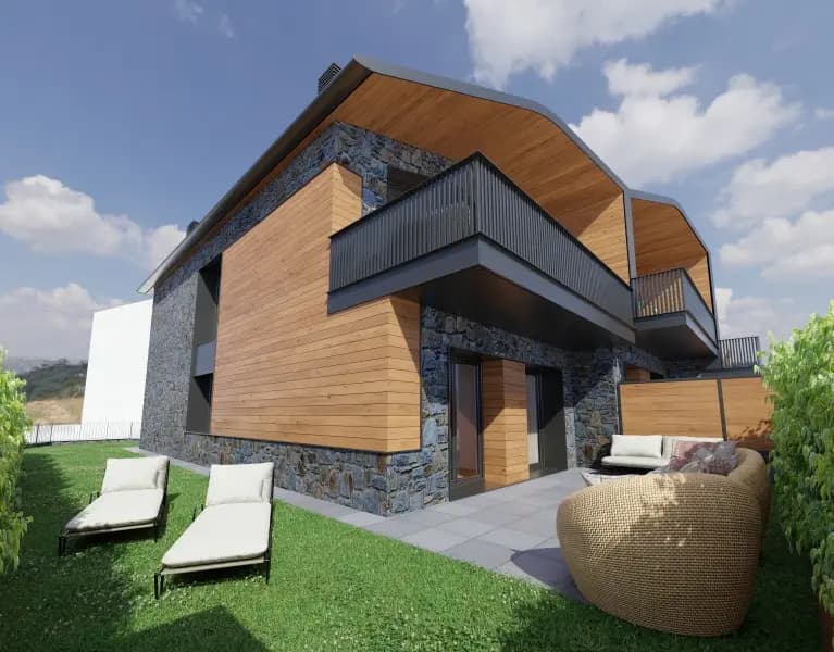 XALET EN CONSTRUCCIÓ A INCLES - Image 1