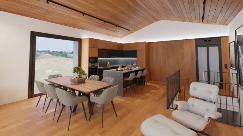 XALET EN CONSTRUCCIÓ A INCLES - Thumbnail 2