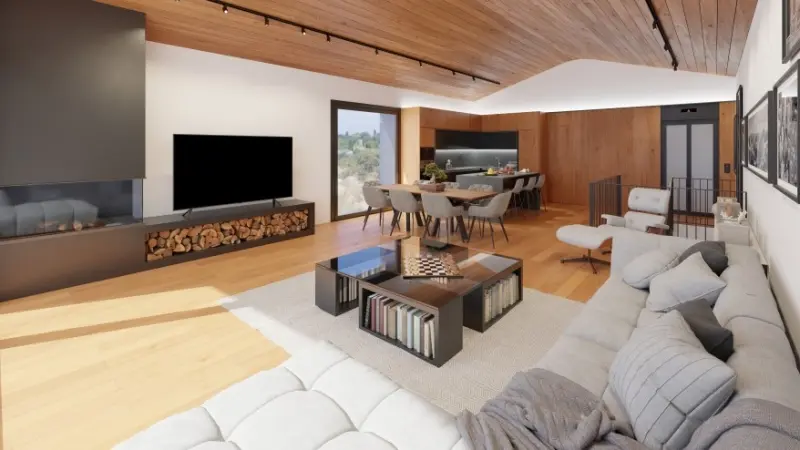 XALET EN CONSTRUCCIÓ A INCLES - Thumbnail 4