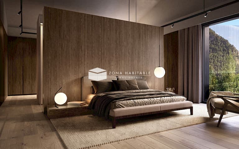 Zona Habitable presenta una casa unifamiliar d’alt nivell amb vistes obertes a L’Aldosa de la Massana - Thumbnail 8