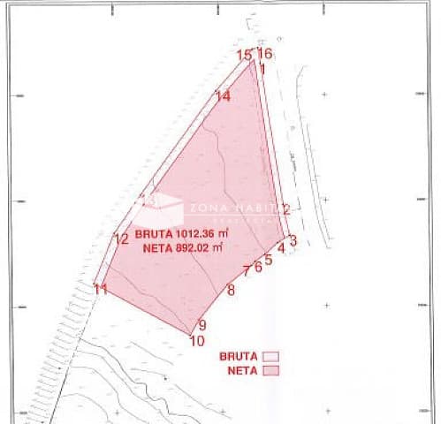 Parcel·la en venda a Certers amb 567,72 m² de superfície neta i una edificabilitat màxima de 454,18 m² - Image 1